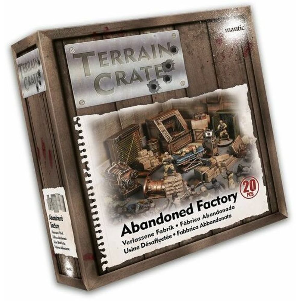 Mantic Games TerrainCrate - Abandoned Factory Miniature - Good Games