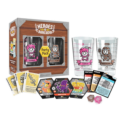 Heroes of Barcadia Party Pack Retail Ed (Preorder) - Good Games