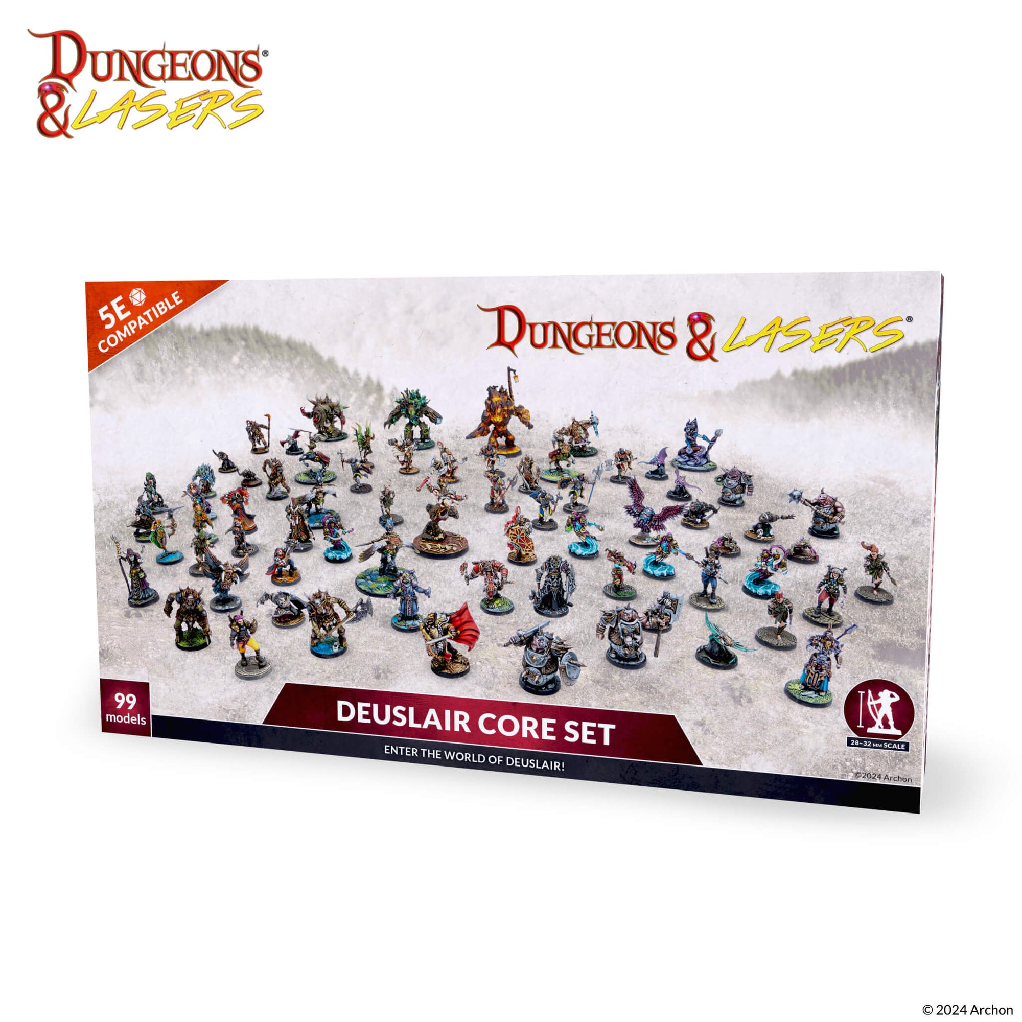 Dungeons & Lasers: Deuslair: Core Set - Good Games