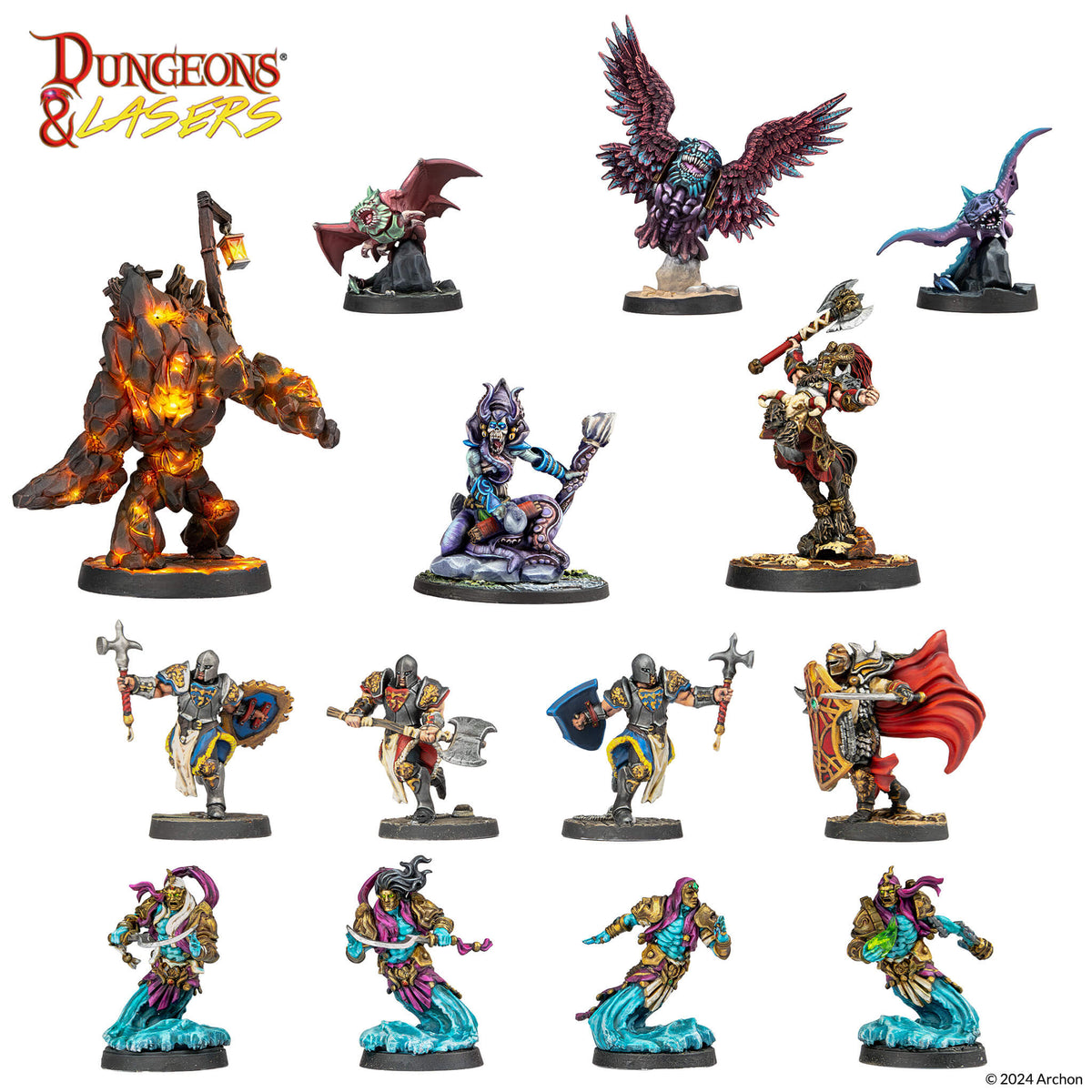 Dungeons &amp; Lasers: Deuslair: Core Set - Good Games