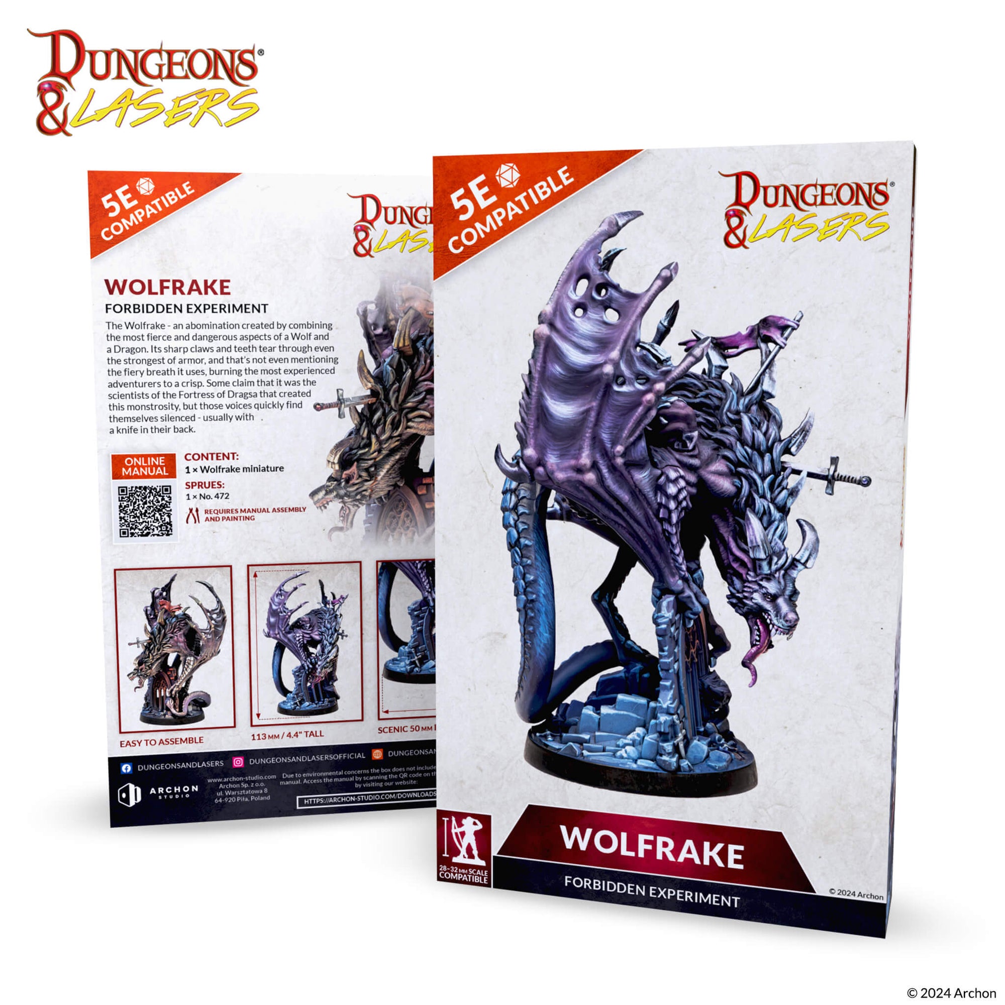 Dungeons & Lasers: Deuslair: Wolfrake - Good Games