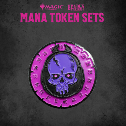 Beadle & Grimms Magic: The Gathering Black Mana Token Set - Good Games