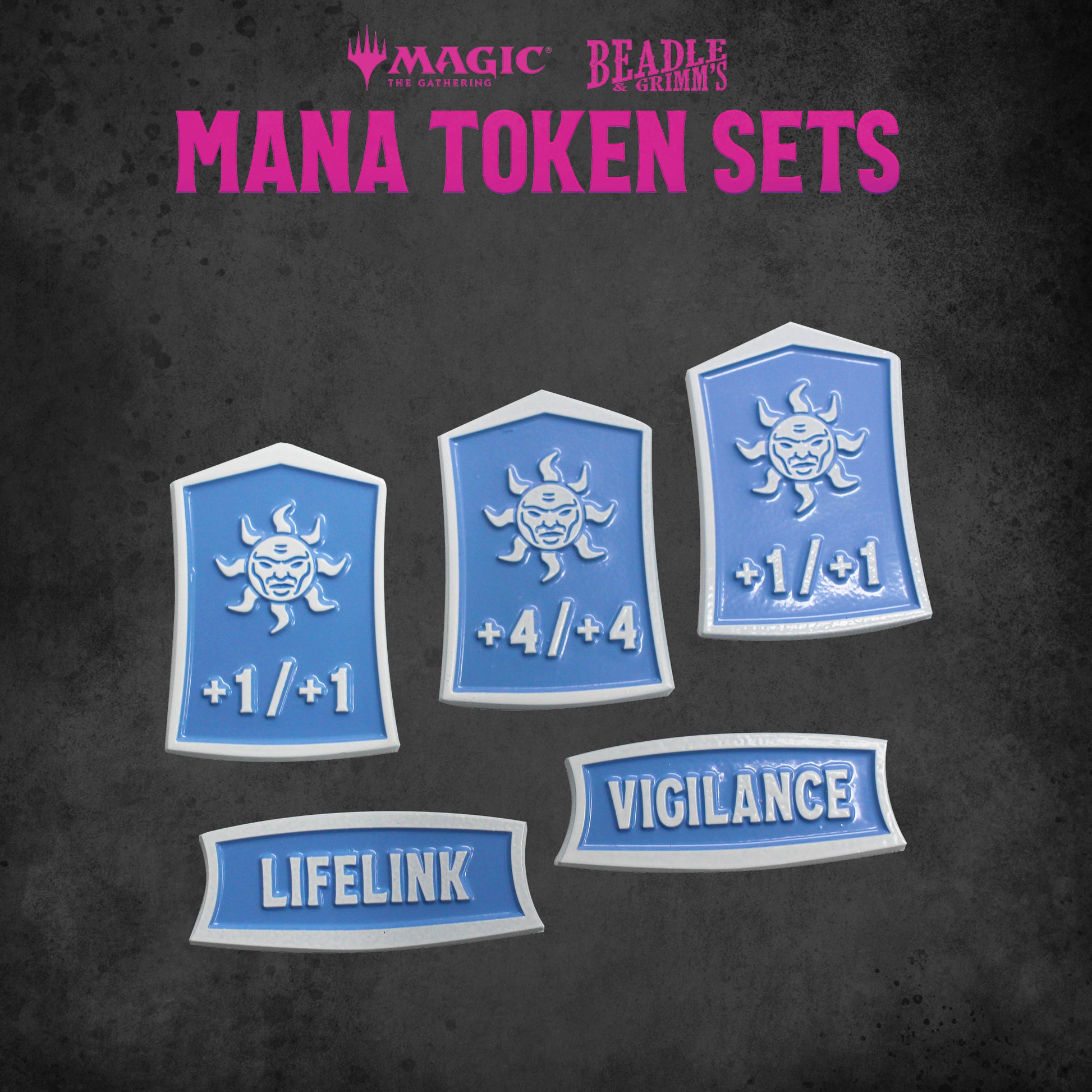 Beadle & Grimms Magic: The Gathering White Mana Token Set - Good Games