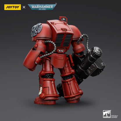 Warhammer Collectibles: 1/18 Scale Blood Angels Terminator Squad Terminator with Assault Cannon - Good Games