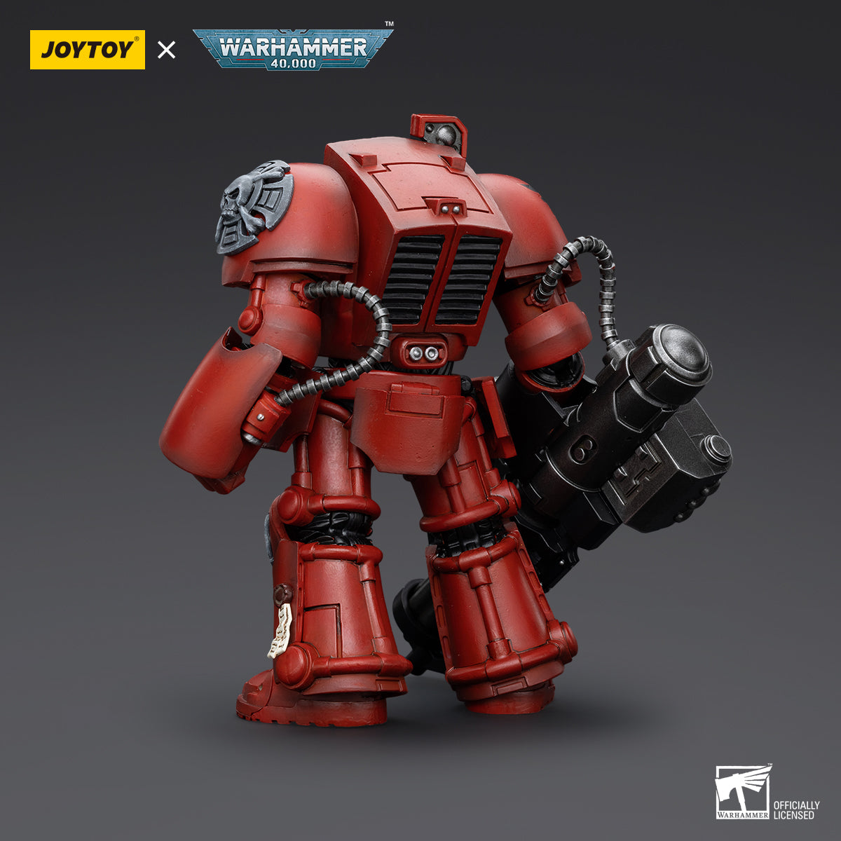 Warhammer Collectibles: 1/18 Scale Blood Angels Terminator Squad Terminator with Assault Cannon
