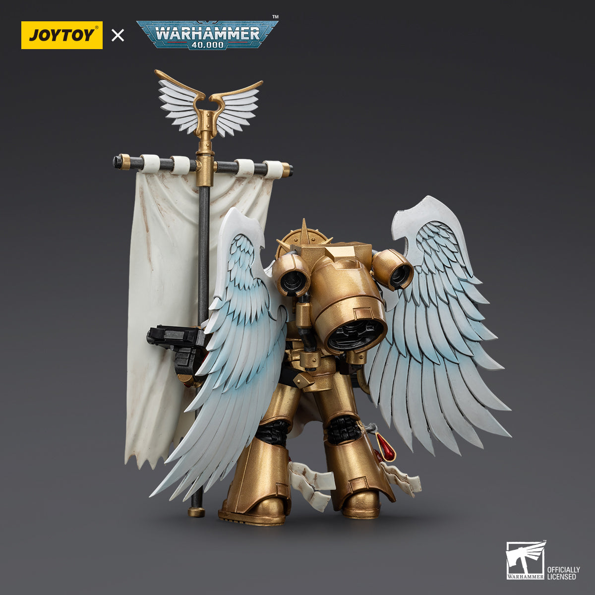 Warhammer Collectibles: 1/18 Scale Blood Angels Sanguinary Guard Sanguinary Ancient - Good Games