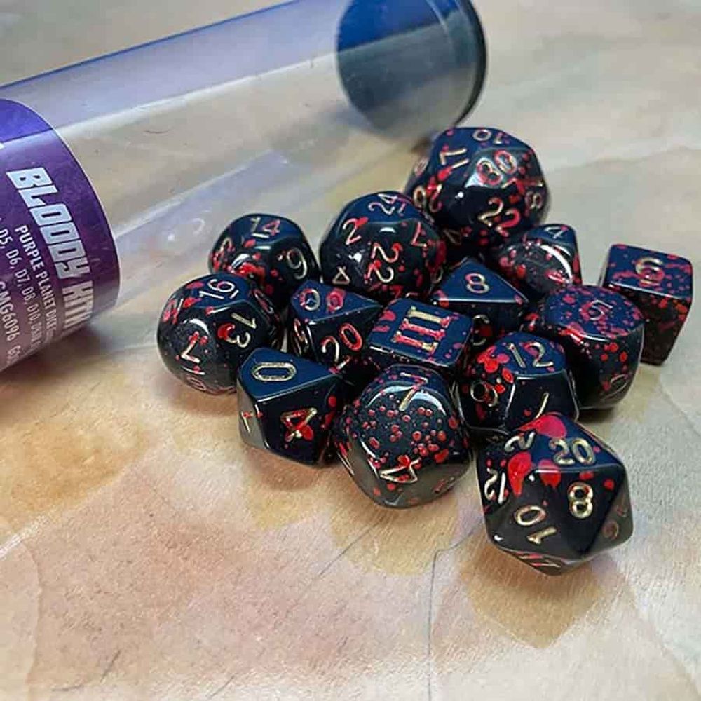 Dungeon Crawl Classics - RPG Dice: Bloody Kith Horde (Preorder) - Good Games