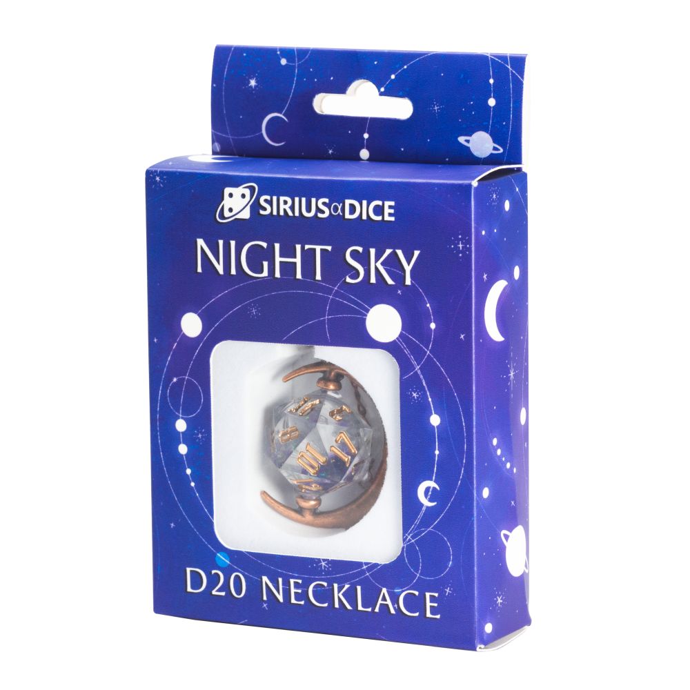 Sirius Dice - Night Sky 20 Necklace - Good Games