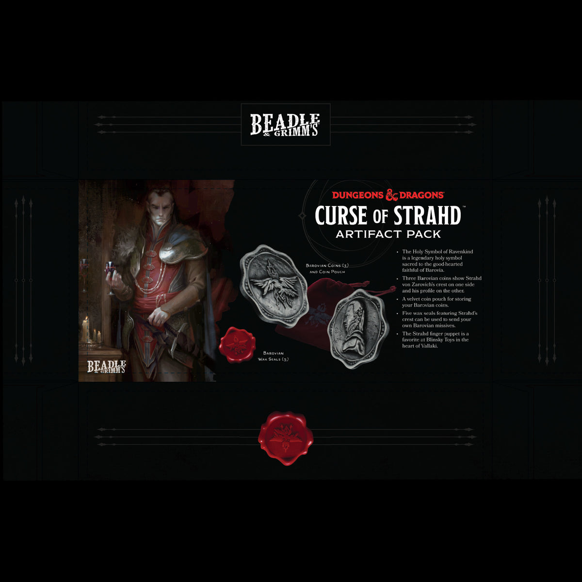 Beadle &amp; Grimms Curse Of Strahd Artifact Set (D&amp;D) - Good Games
