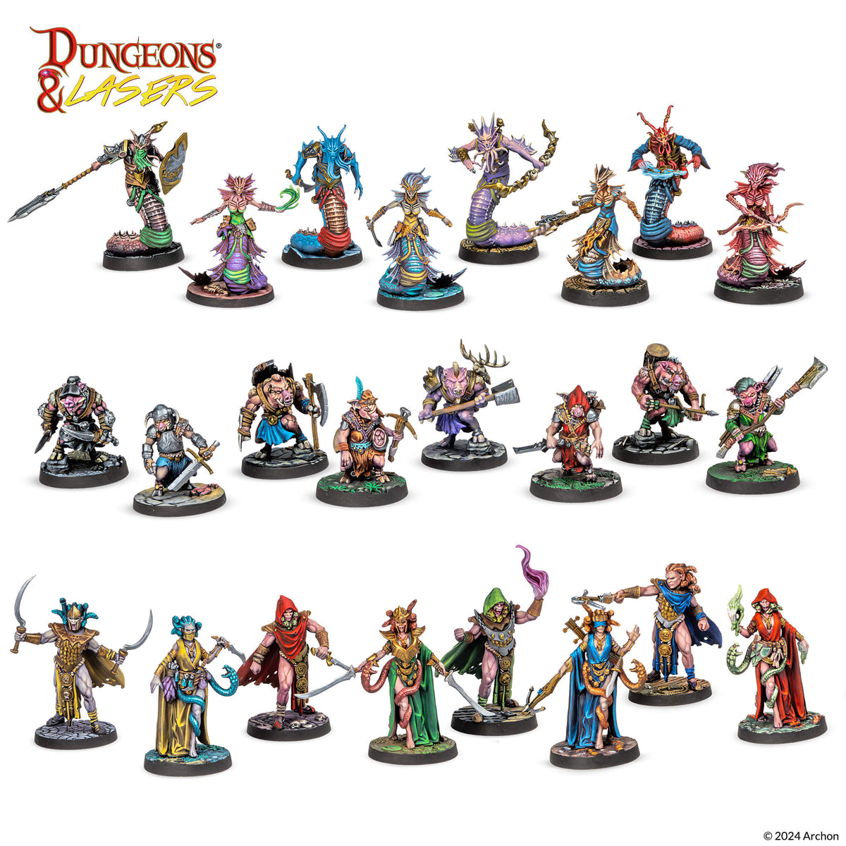 Dungeons &amp; Lasers: Beastkin Hybrids: Playable Characters - Good Games