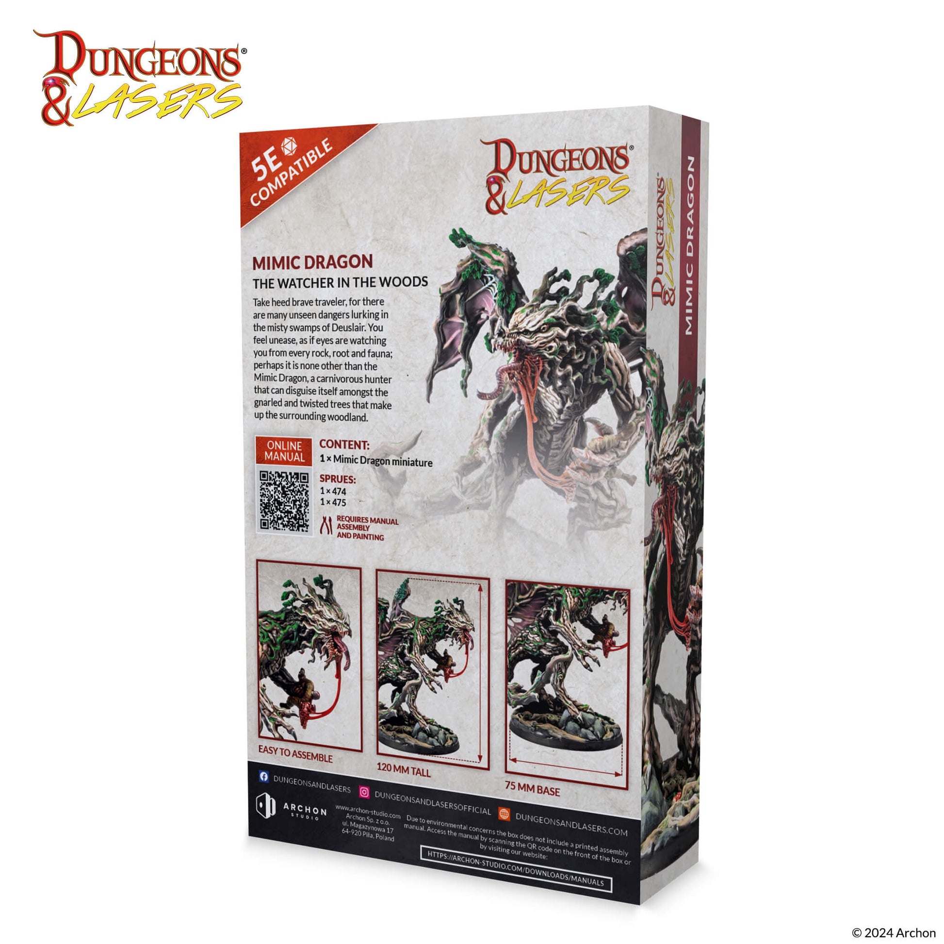 Dungeons & Lasers: Mimic Dragon - Good Games