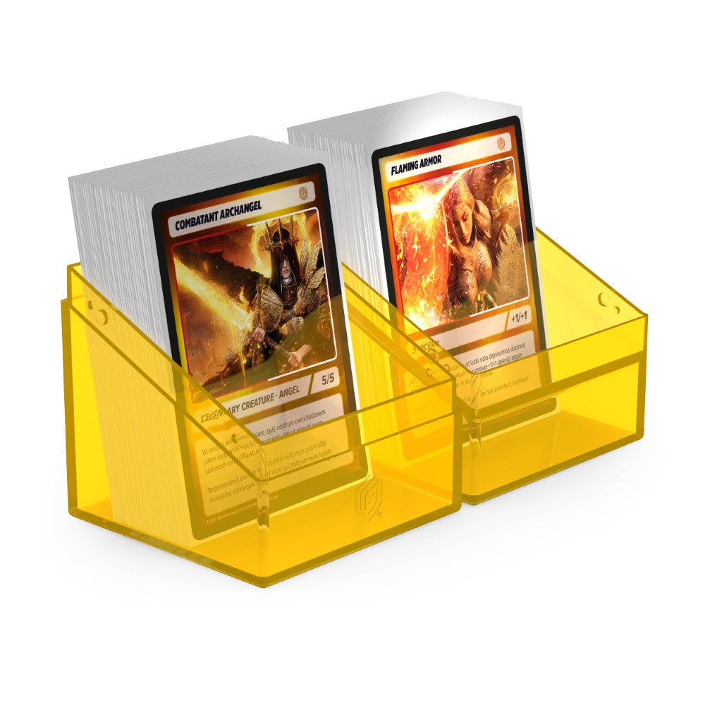 Ultimate Guard - Deck Box – Boulder 100+ – Clear - Amber