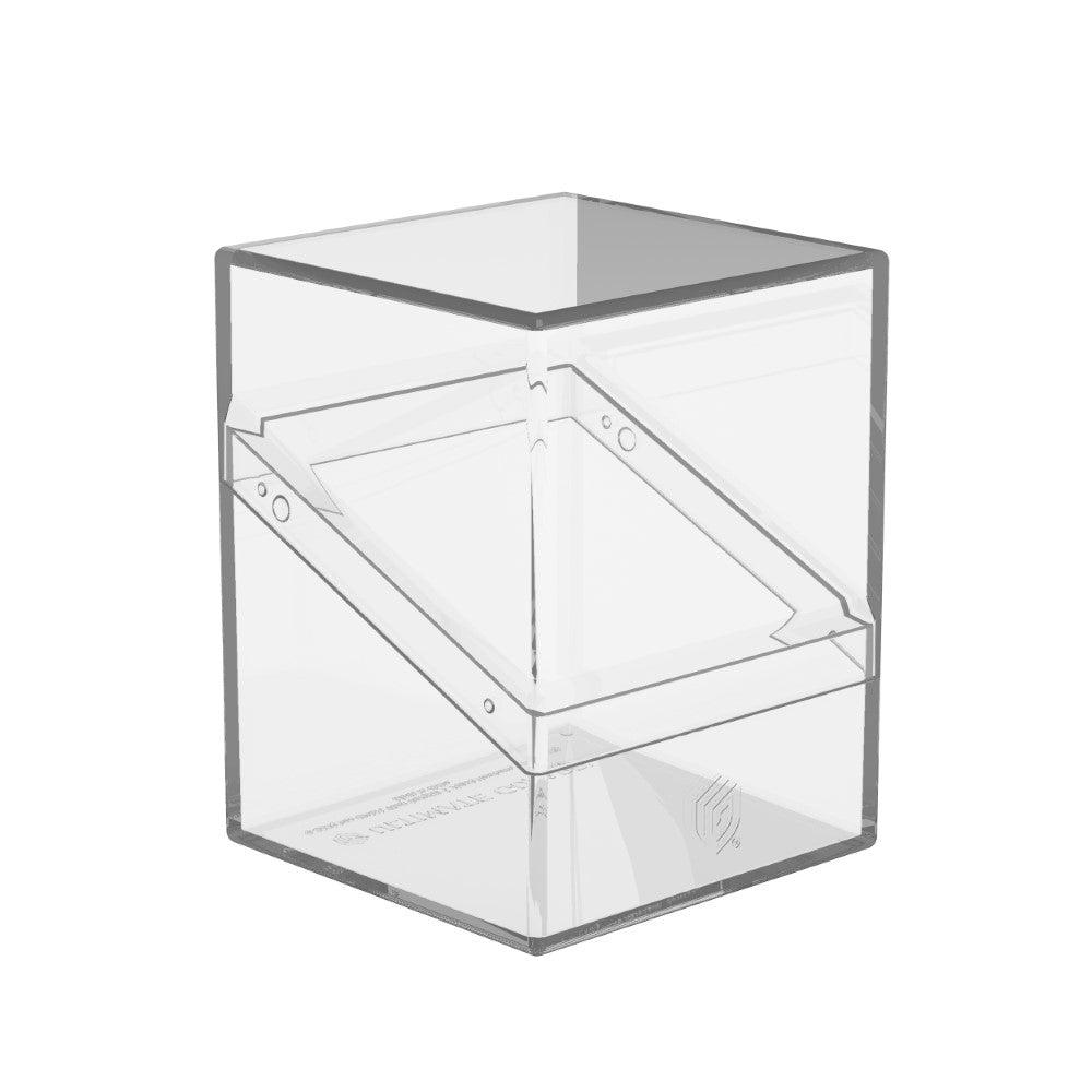 Ultimate Guard - Deck Box – Boulder 100+ – Clear - Transparent