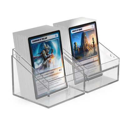 Ultimate Guard - Deck Box – Boulder 100+ – Clear - Transparent