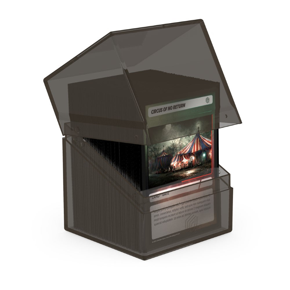 Ultimate Guard - Deck Box – Boulder 100+ – Clear - Onyx