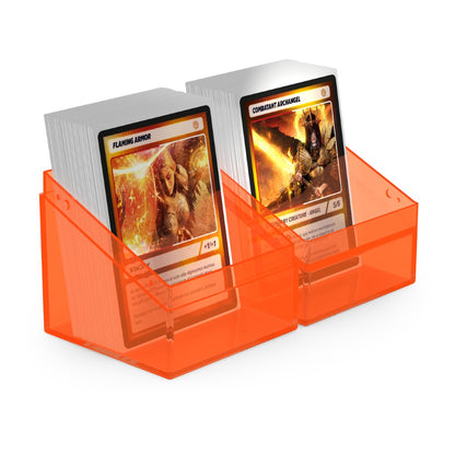 Ultimate Guard - Deck Box – Boulder 100+ – Clear - Poppy Topaz