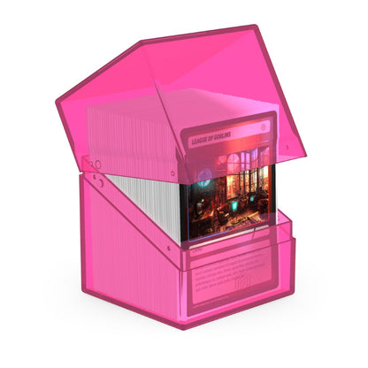 Ultimate Guard - Deck Box – Boulder 100+ – Clear - Rhodonite