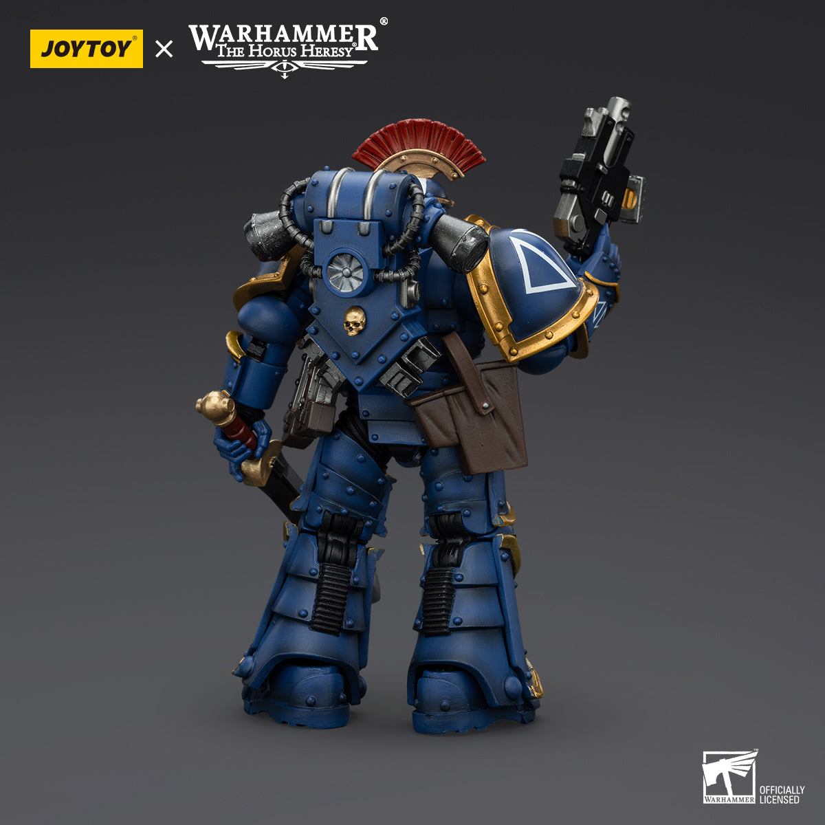 Warhammer Collectibles: 1/18 Scale Ultramarines Legion MKIII Tactical Squad Sergeant with Power Swd - Good Games