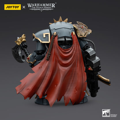 Warhammer Collectibles: 1/18 Scale Space Wolves Hvarl Red-Blade - Good Games