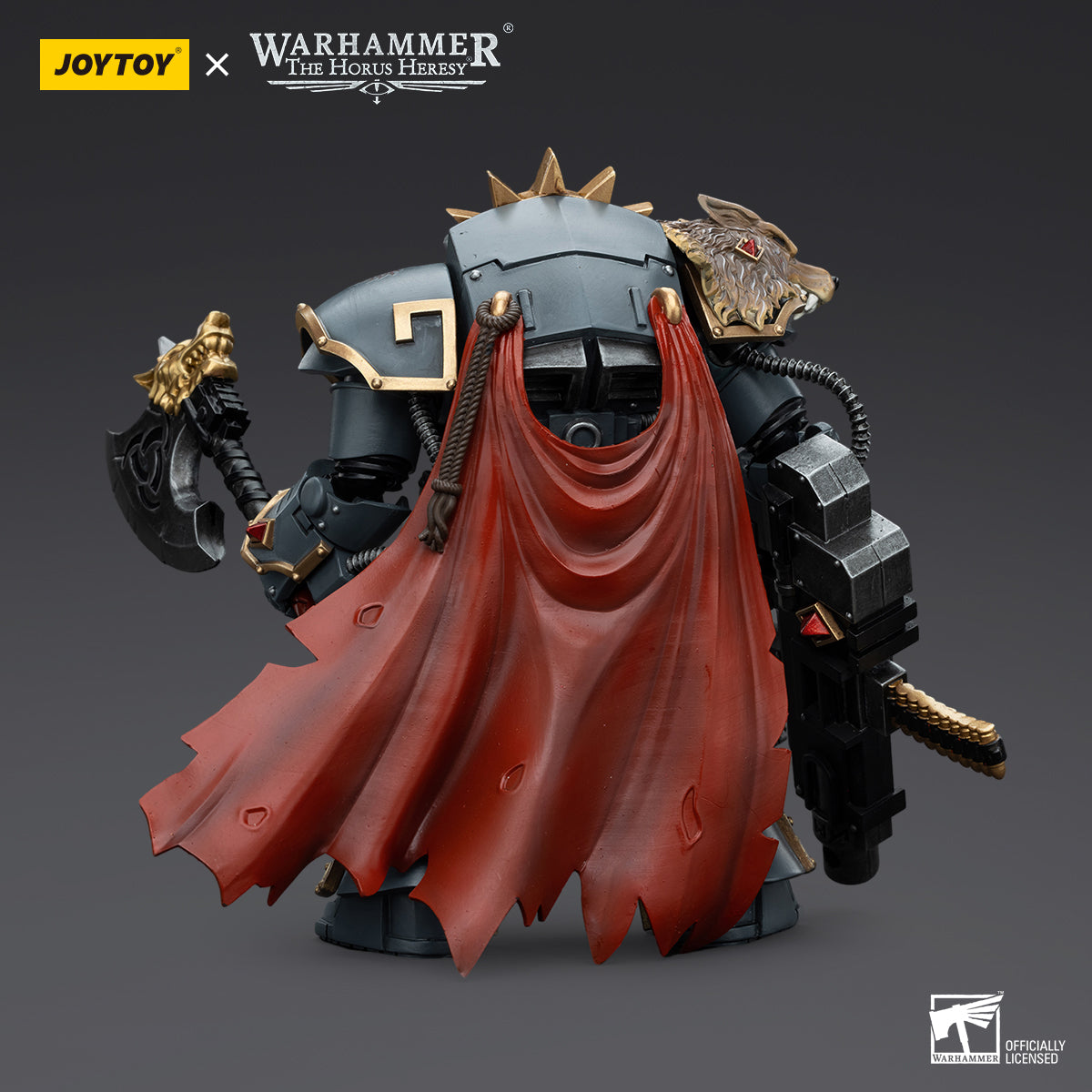 Warhammer Collectibles: 1/18 Scale Space Wolves Hvarl Red-Blade - Good Games