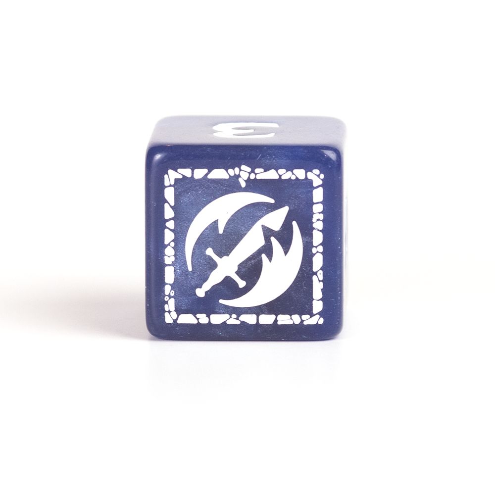 Sirius Dice - Dungeons &amp; Dragons Adventure Dice - Fighter - Blue - Good Games