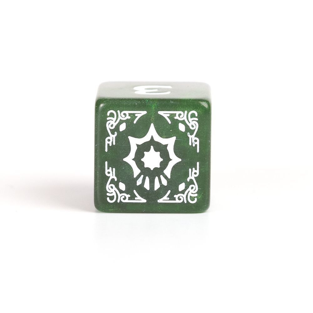 Sirius Dice - Dungeons &amp; Dragons Adventure Dice - Cleric - Green - Good Games