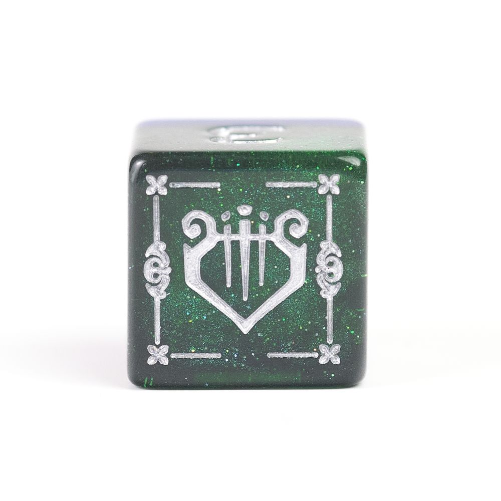 Sirius Dice - Dungeons &amp; Dragons Adventure Dice - Bard - Blue - Good Games