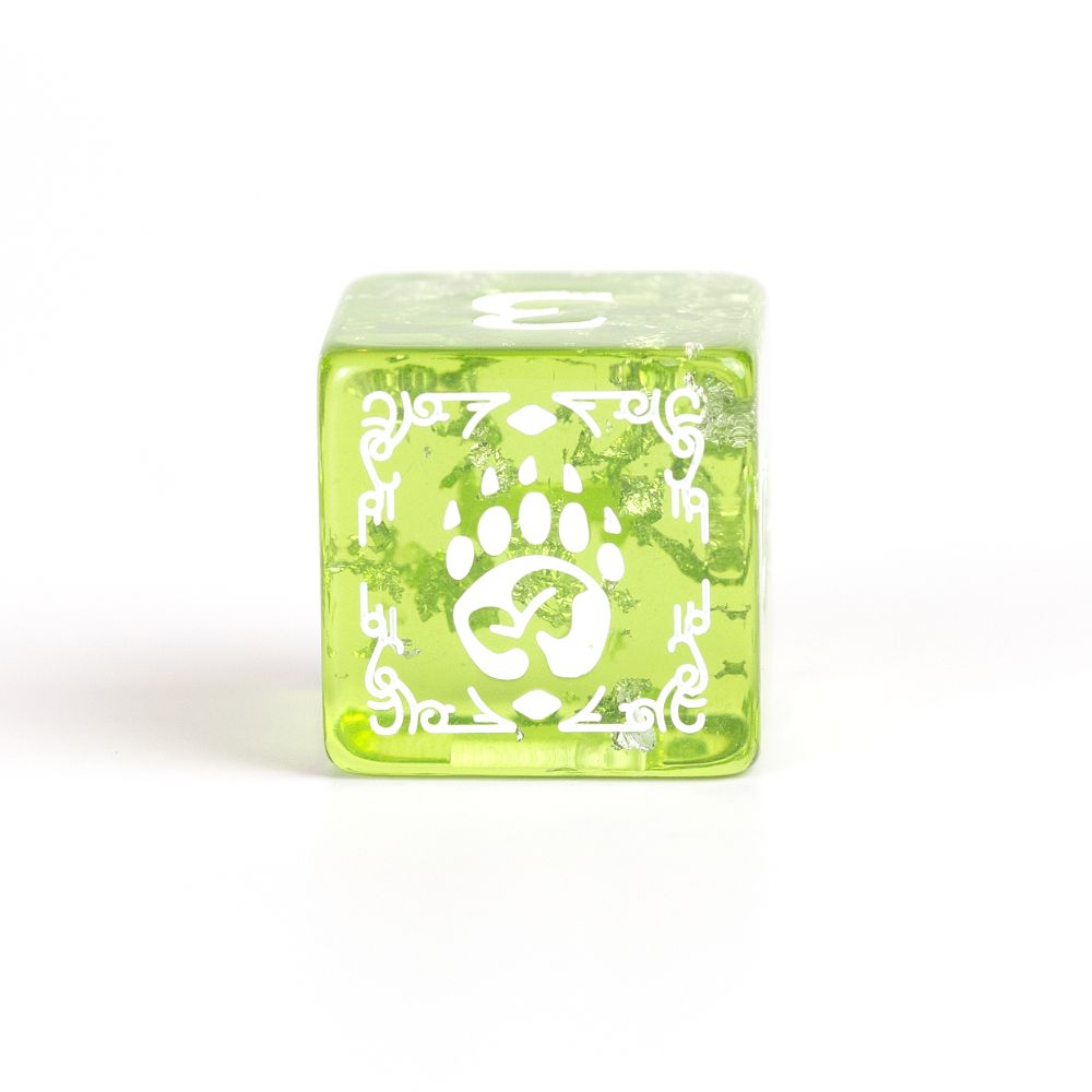 Sirius Dice - Dungeons &amp; Dragons Adventure Dice - Druid - Green - Good Games