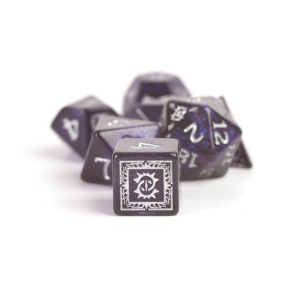 Sirius Dice - Dungeons & Dragons Adventure Dice - Warlock - Purple - Good Games