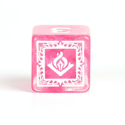Sirius Dice - Dungeons & Dragons Adventure Dice - Wizard - Fuchsia - Good Games