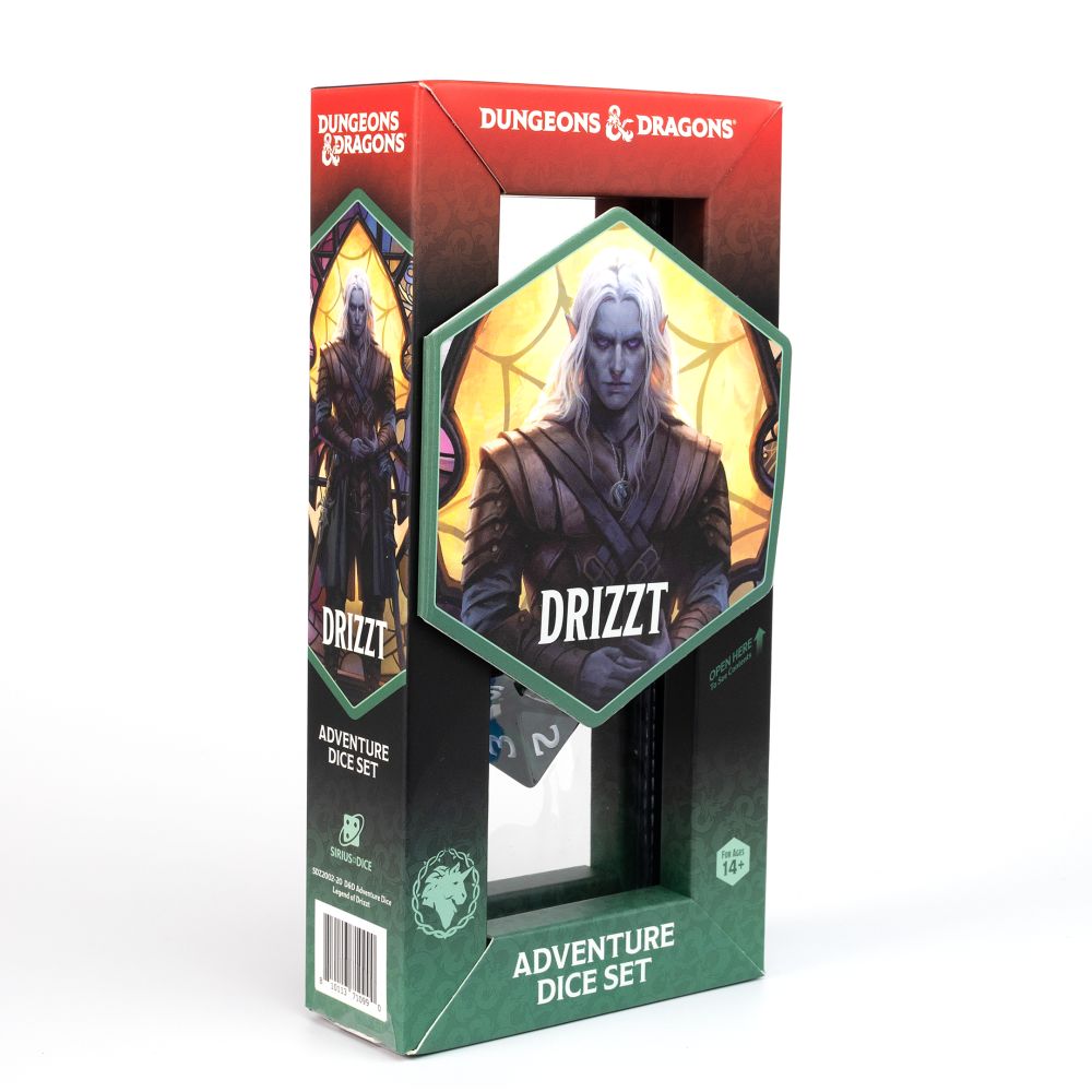 Sirius Dice - Dungeons & Dragons Adventure Dice - Legend of Drizzt - Good Games