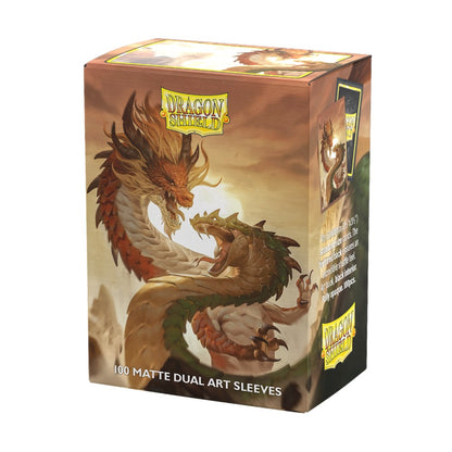 Dragon Shield: Sleeves – Matte Dual Art – Chinese New Year: 2025 – Year of the Wood Snake - Good Games