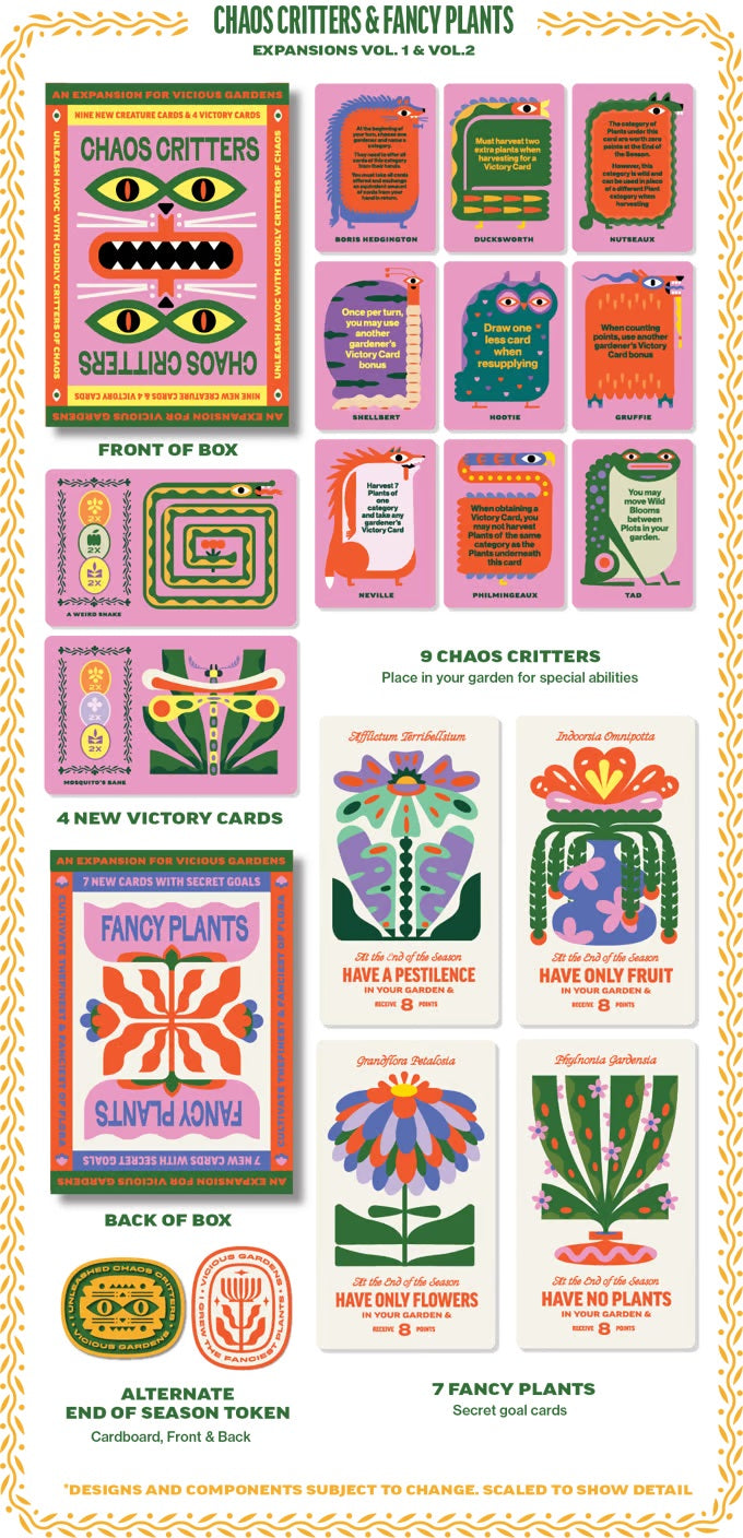 Vicious Gardens: Chaos Critters & Fancy Plants