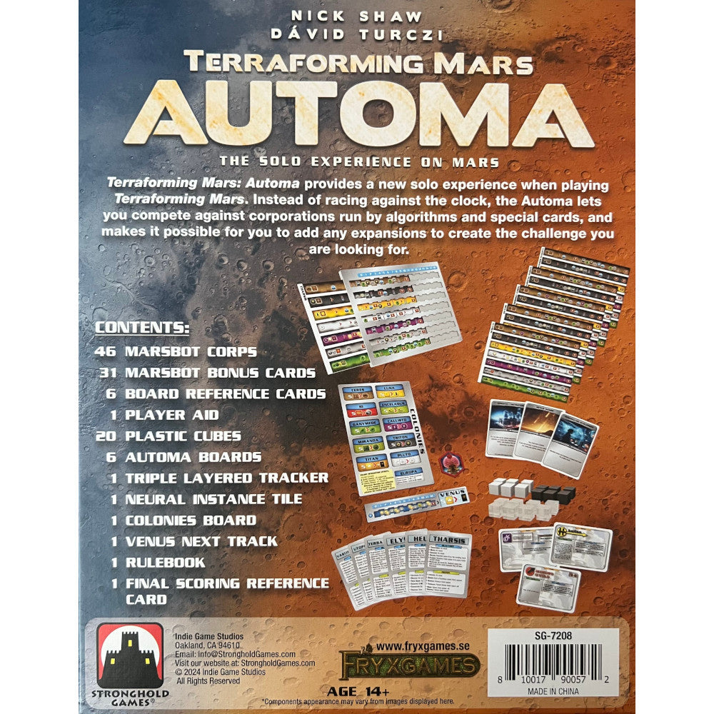Terraforming Mars Automa - Good Games