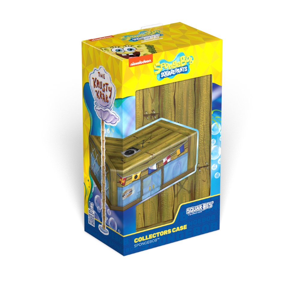 Ultimate Guard - Squaroes – Collectors Case: SpongeBob SquarePants – The Krusty Krab - Good Games