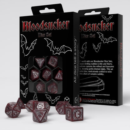 Q Workshop - Bloodsucker - Scarlet Dice Set 7 - Good Games
