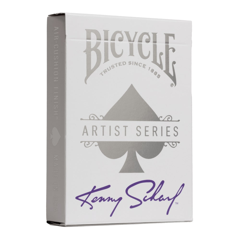 Bicycle Artist Series Kenny Scharf Purple/Orange 2pk Boxed Set LIMITED SERIES