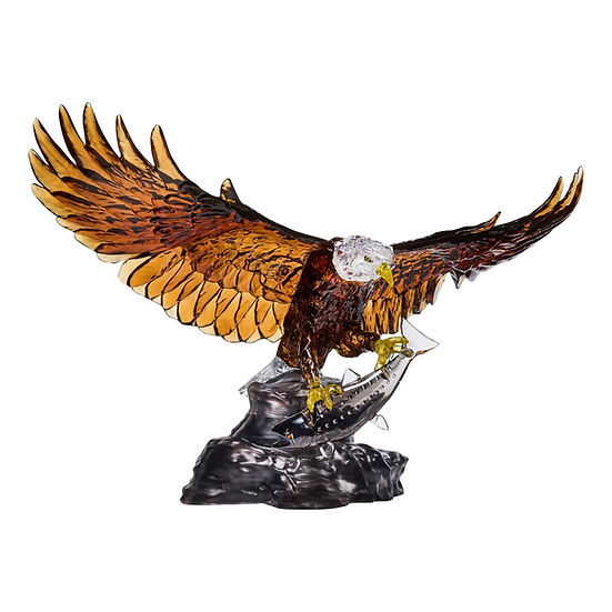 3D Crystal Puzzle Brown Eagle - Good Games