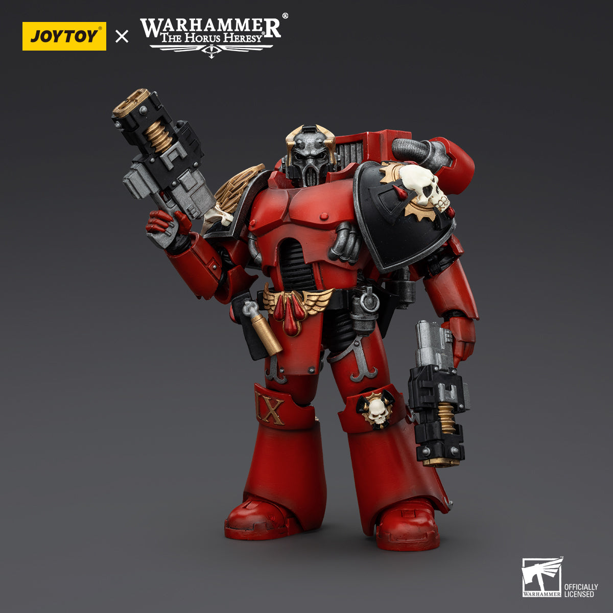 Warhammer Collectibles: 1/18 Scale Blood Angels Angels Tears Squad Arch-Erelim with Volkite Serpent