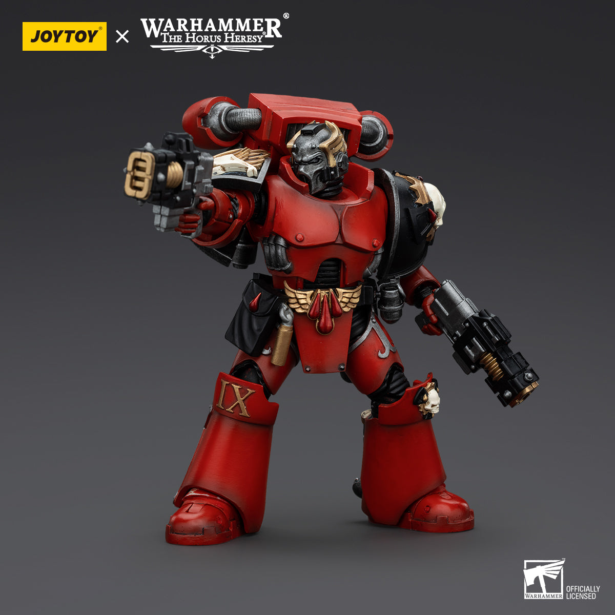 Warhammer Collectibles: 1/18 Scale Blood Angels Angels Tears Squad Arch-Erelim with Volkite Serpent