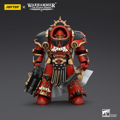 Warhammer Collectibles: 1/18 Scale Blood Angels Legion Praetor in Tartaros Terminator Armour - Good Games