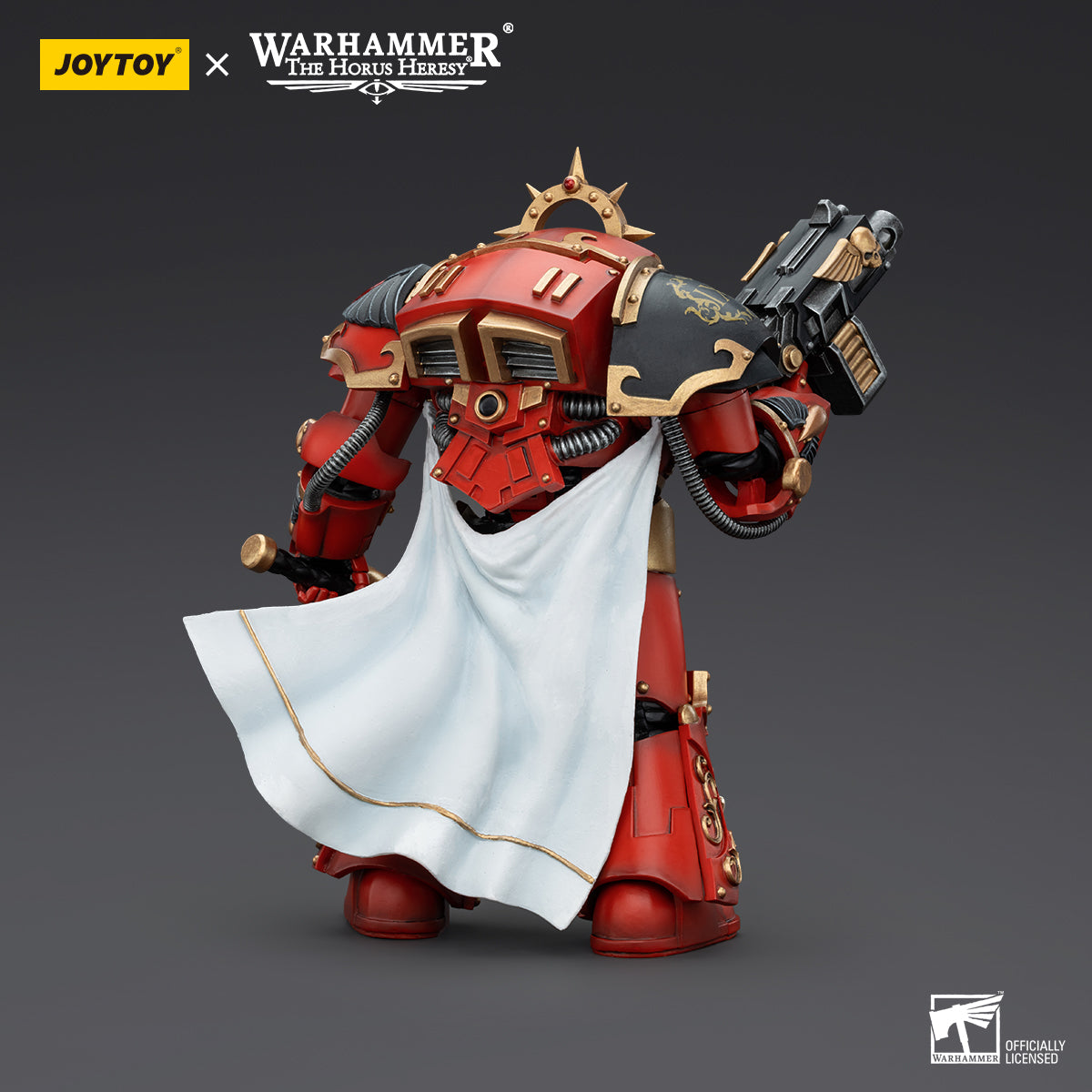 Warhammer Collectibles: 1/18 Scale Blood Angels Legion Praetor in Tartaros Terminator Armour - Good Games