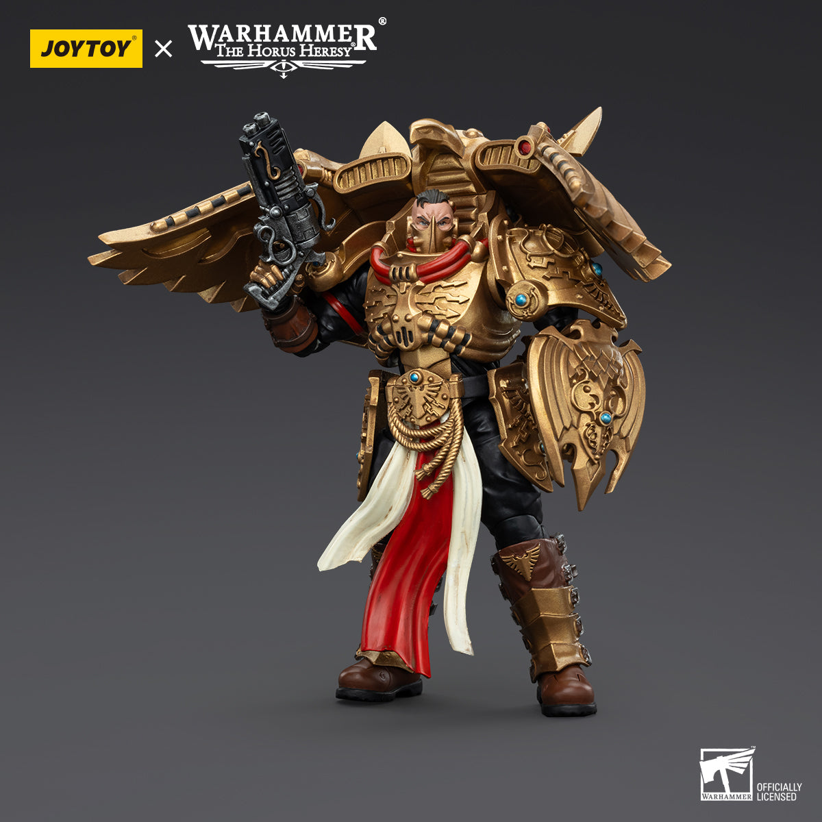 Warhammer Collectibles: 1/18 Scale Legio Custodes Custodian Venatari Squad i with Kenetic Destroyer1 (Preorder)
