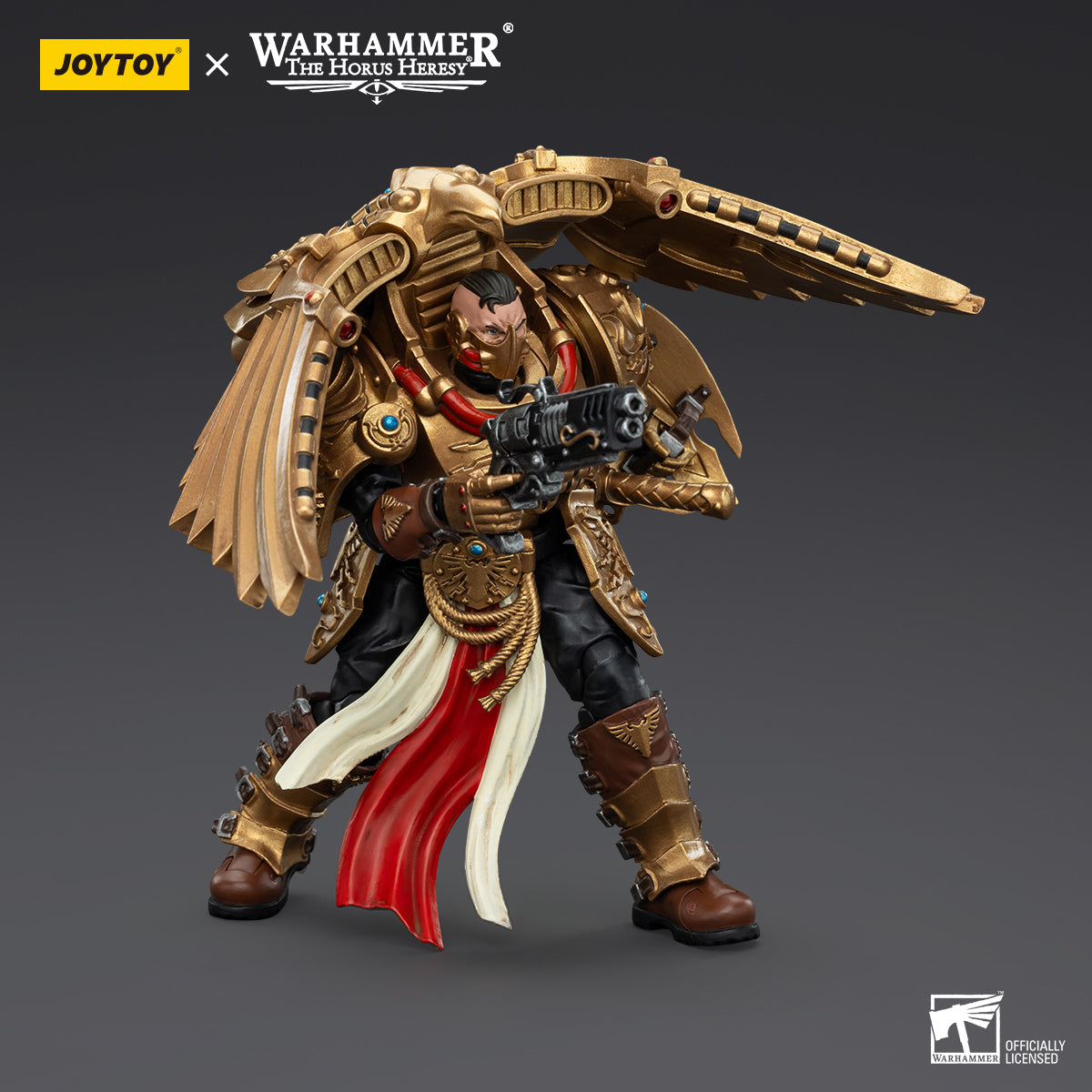Warhammer Collectibles: 1/18 Scale Legio Custodes Custodian Venatari Squad i with Kenetic Destroyer1 (Preorder)