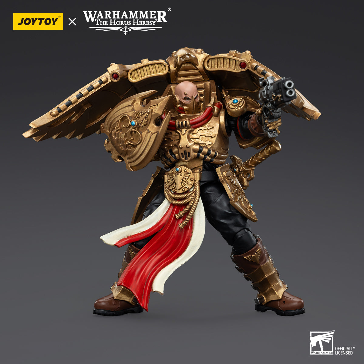Warhammer Collectibles: 1/18 Scale Legio Custodes Custodian Venatari Squad i with Kenetic Destroyer2 (Preorder) - Good Games