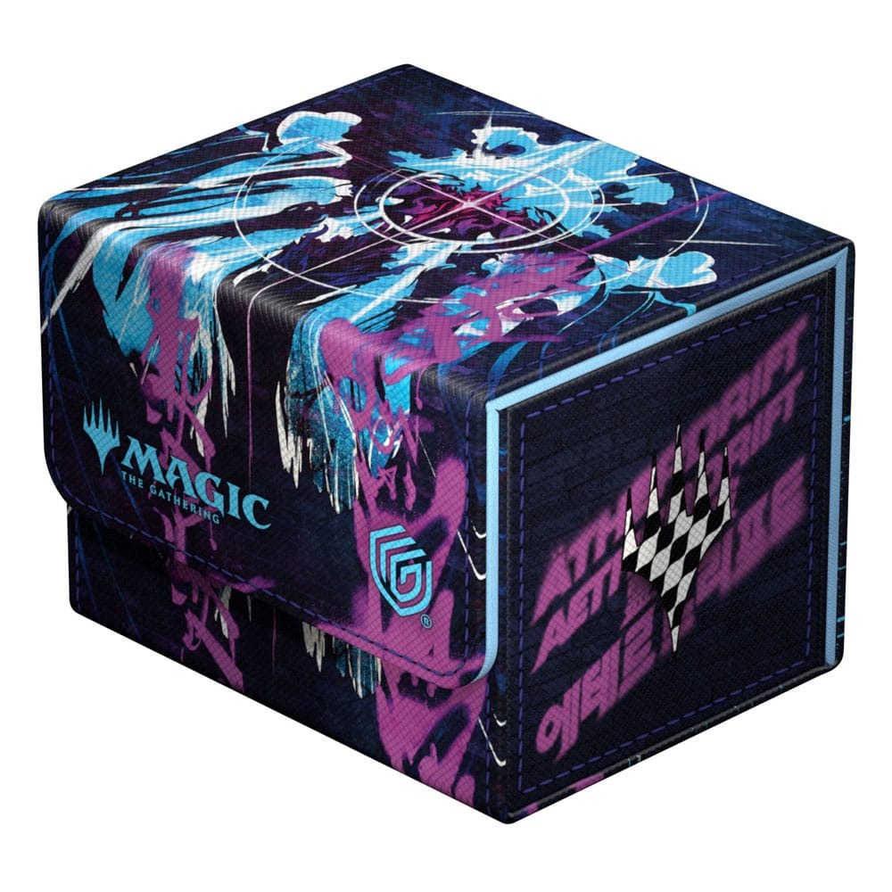 Ultimate Guard: Magic: The Gathering - Aetherdrift – XenoSkin Sidewinder Deck Box – 100+ Oildeep Gearhulk