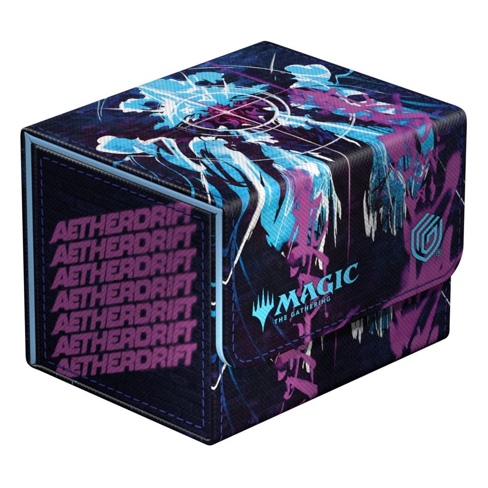 Ultimate Guard: Magic: The Gathering - Aetherdrift – XenoSkin Sidewinder Deck Box – 100+ Oildeep Gearhulk