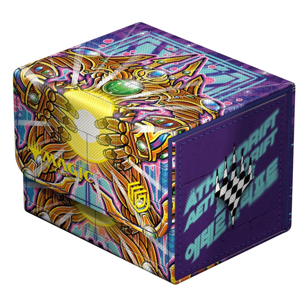 Ultimate Guard: Magic: The Gathering - Aetherdrift – XenoSkin Sidewinder Deck Box – 100+ Solar Gearhulk - Good Games