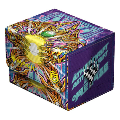 Ultimate Guard: Magic: The Gathering - Aetherdrift – XenoSkin Sidewinder Deck Box – 100+ Solar Gearhulk - Good Games