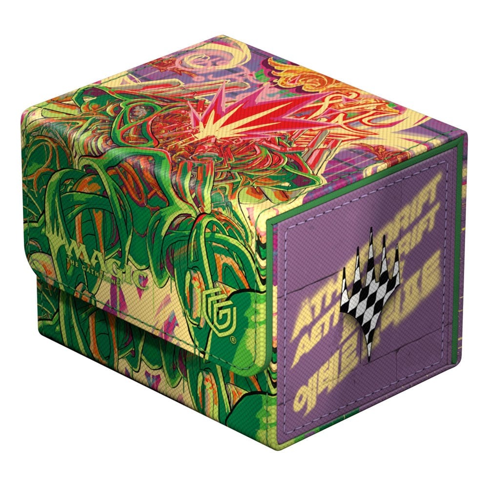 Ultimate Guard: Magic: The Gathering - Aetherdrift – XenoSkin Sidewinder Deck Box – 100+ Pyrewood Gearhulk